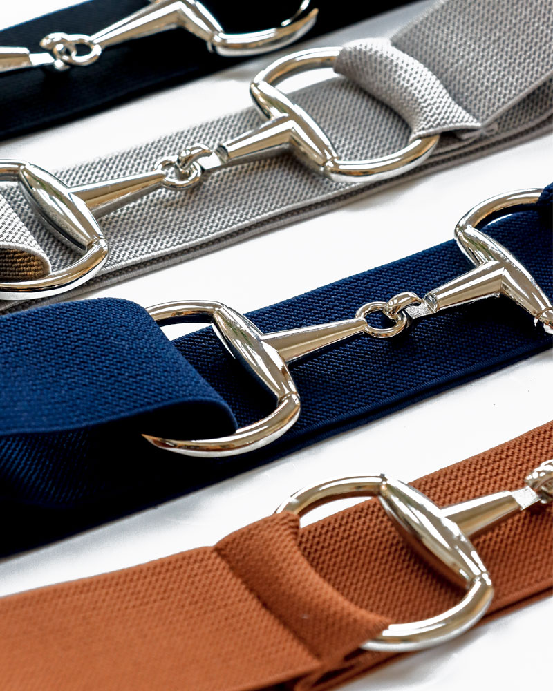 Sienna Elasticated Snaffle Bit Belt Equestrian Belts