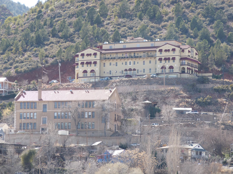 Jerome Grand Hotel Ghost Hunt Jerome, Arizona Free Paranormal Maps