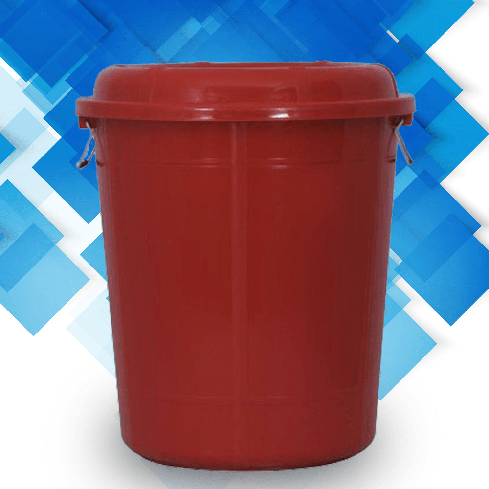 35 ltr dustbin with simple lid and handle Vortex Technoplast