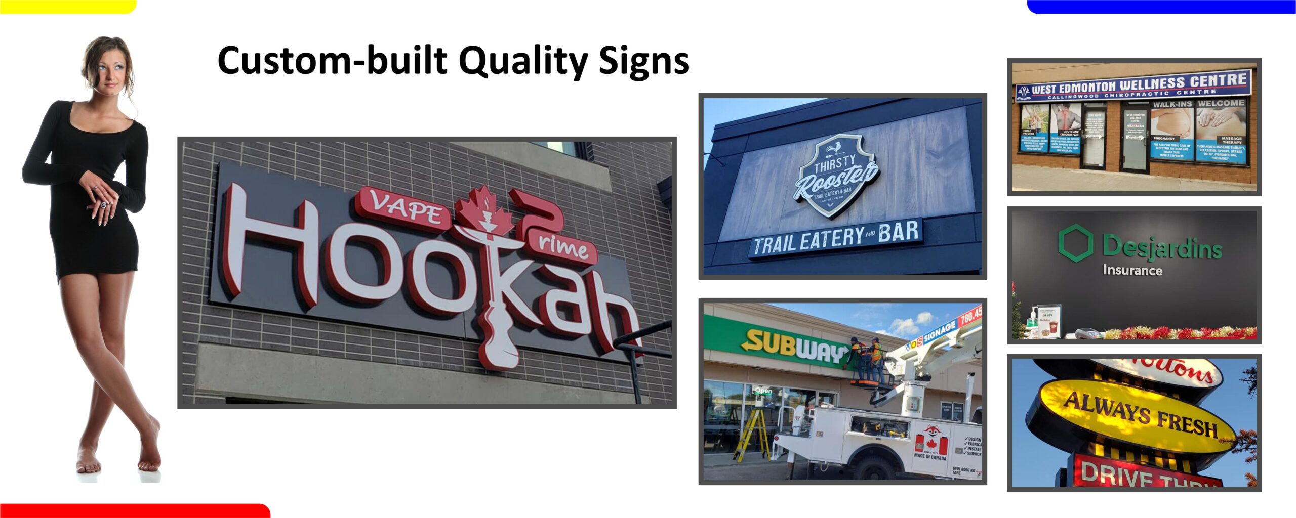 Edmonton print and sign company VOS Print & Sign Inc.