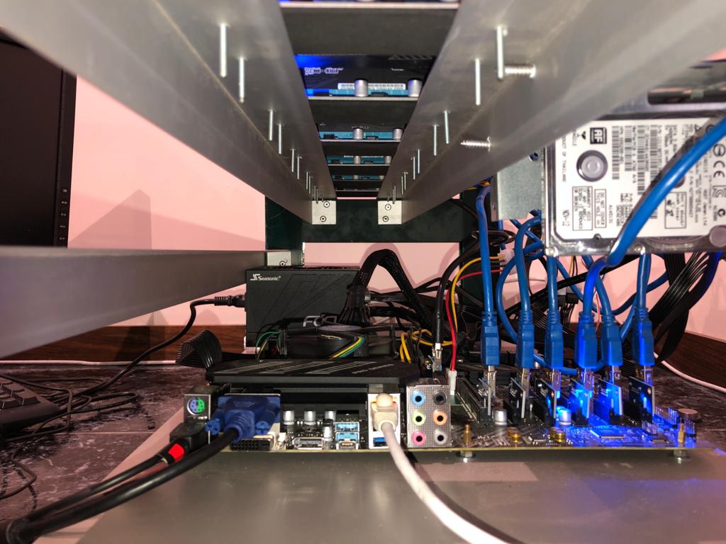 My first 2 RIGs (RTX 3070 and GTX 1660 multi version