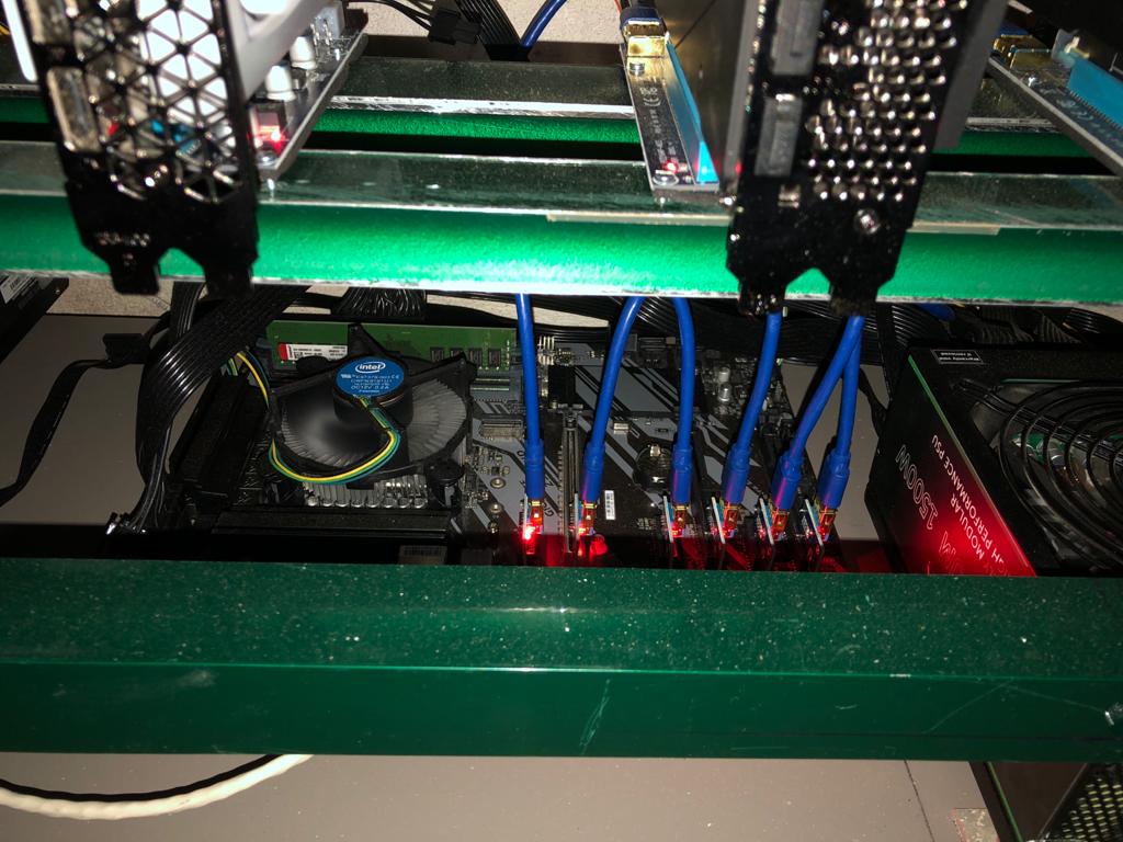 My first 2 RIGs (RTX 3070 and GTX 1660 multi version
