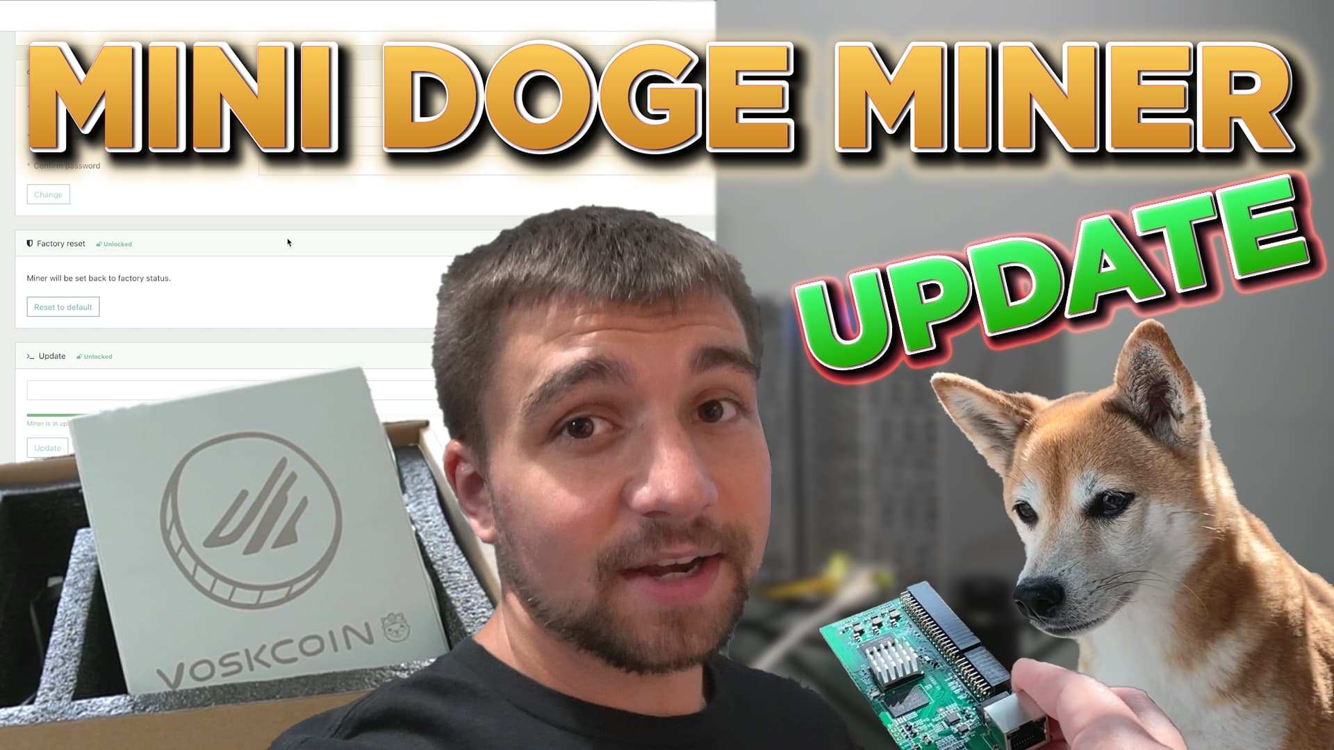 Goldshell Mini Doge Mining Rig Review and Firmware Update! VoskCoin YouTube VoskCoinTalk