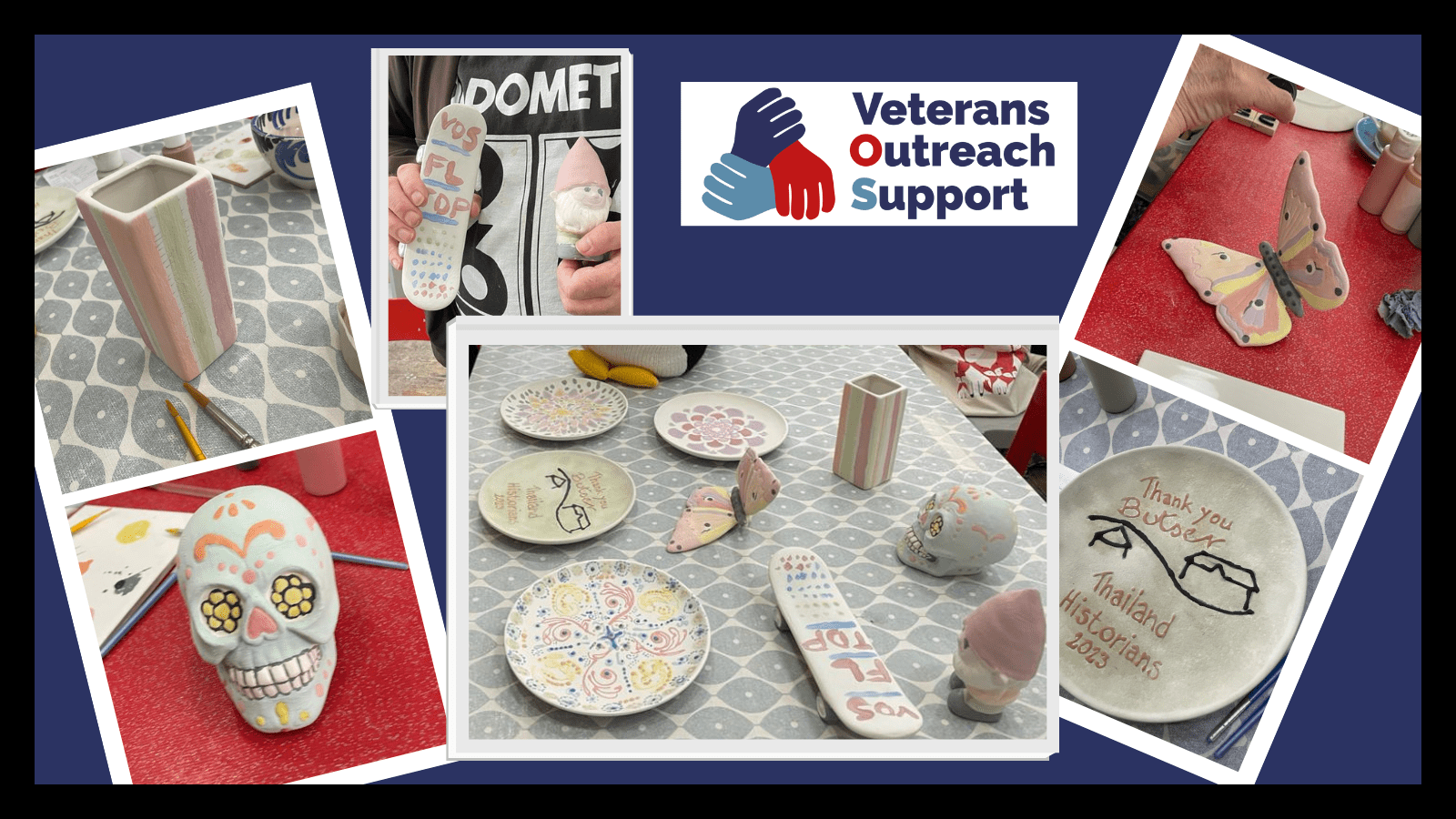 Painting Pottery to Unleash Creativity at VOS