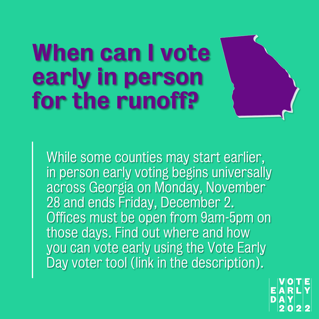 Vote Early Day’s Runoff Toolkit 🍑