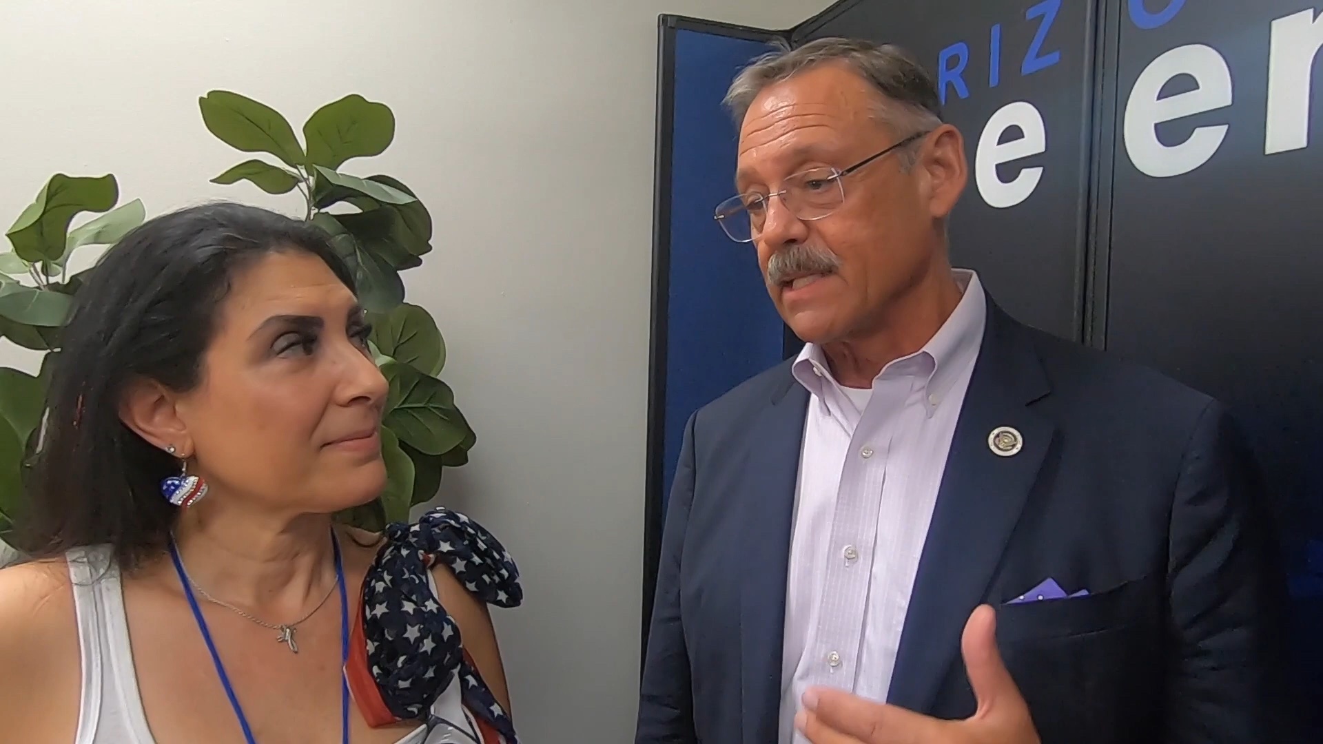Mark Finchem for AZ Senate Mark Finchem talks with Vlogger Patriot Mom about Election Integrity