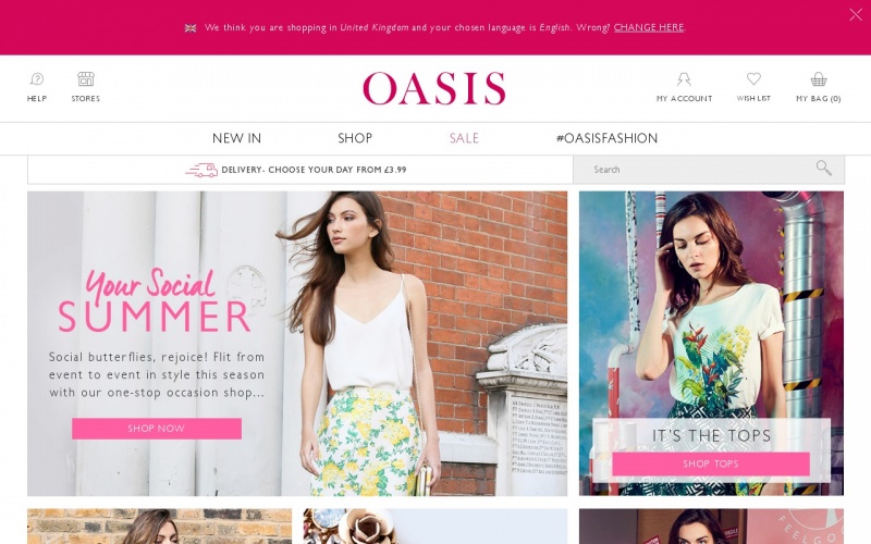 Oasis Discount Codes July 2024 Voucher Ninja