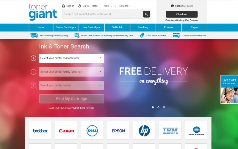 Toner Giant Discount Codes July 2024 Voucher Ninja