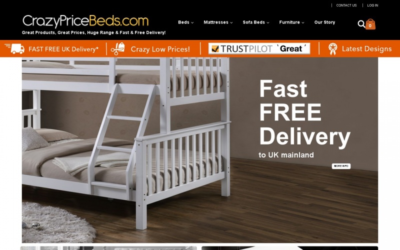 CrazyPriceBeds Discount Codes February 2024 Voucher Ninja