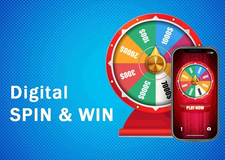 DIGITAL SPIN THE WHEEL FOR EVENTS GAMIFICATION
