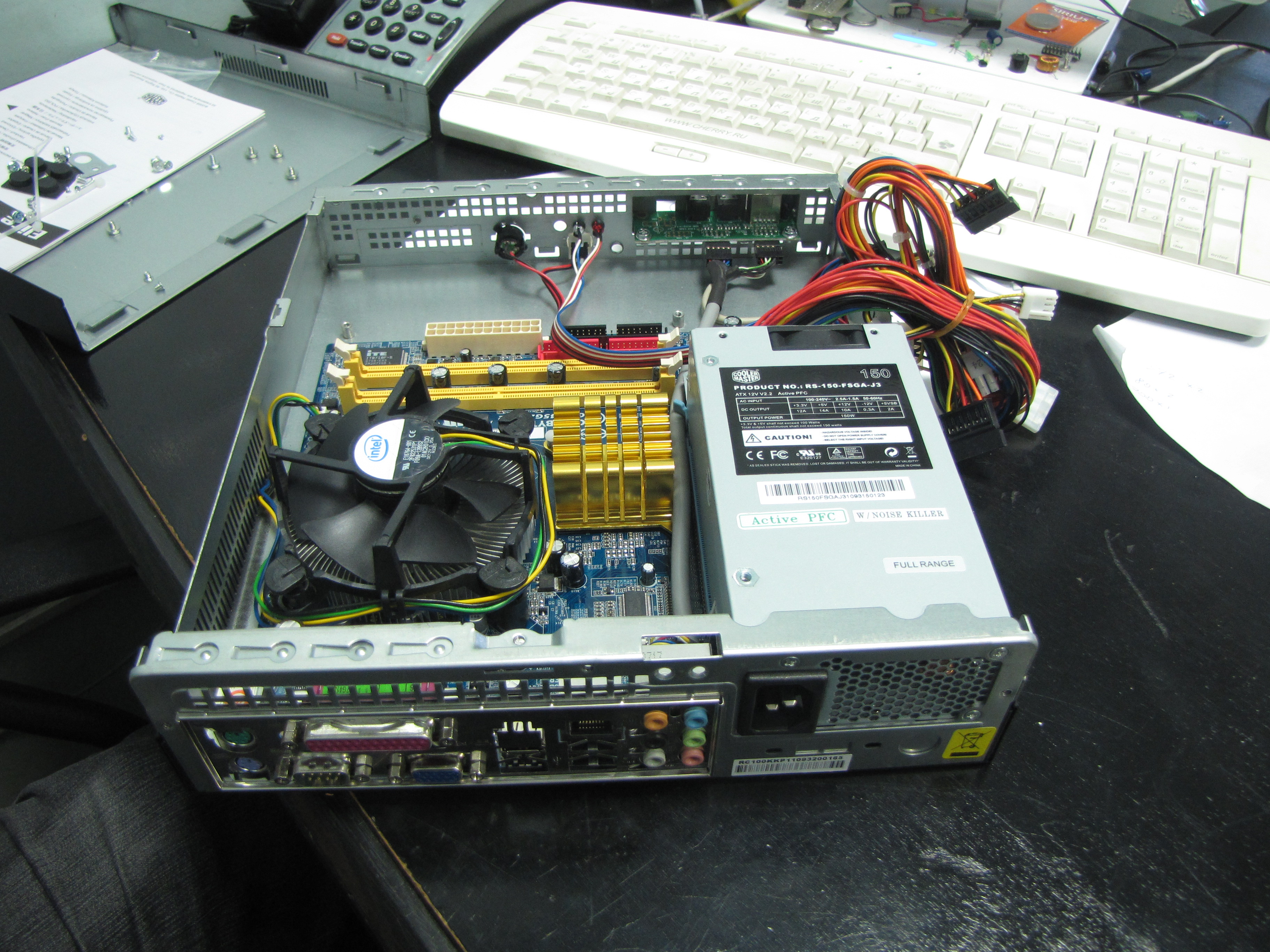 Обзор корпуса Cooler Master Elite 100 RC100KKP1GP под мини ПК