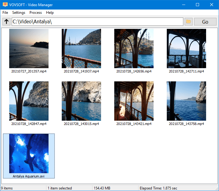 Video Manager for PC Video navigation tool