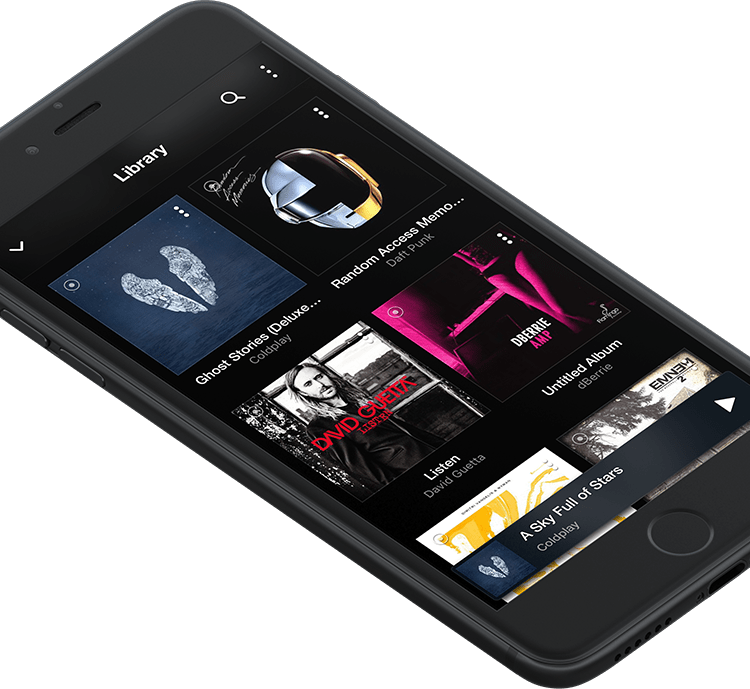 VOX iPhone Music Player Listen to FLAC, MP3 music, SoundCloud & Spotify Streamer