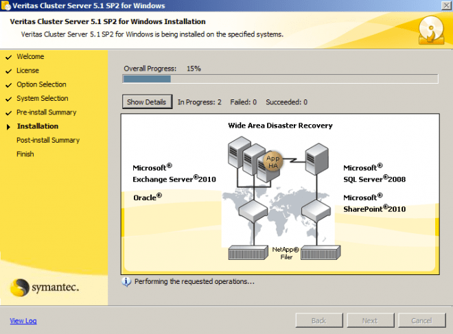 Install Veritas Cluster Server on Windows OS - VOX