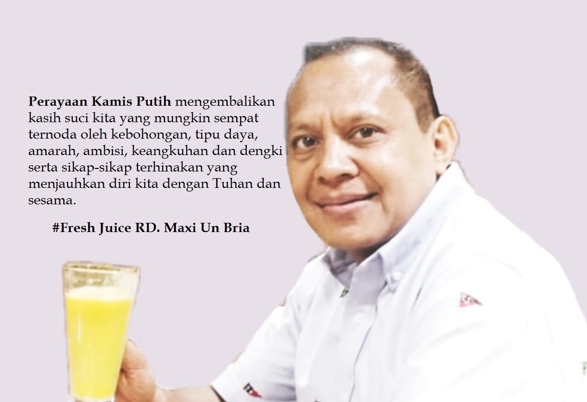 Kasih Suci di Kamis Putih - VoxNtt.com