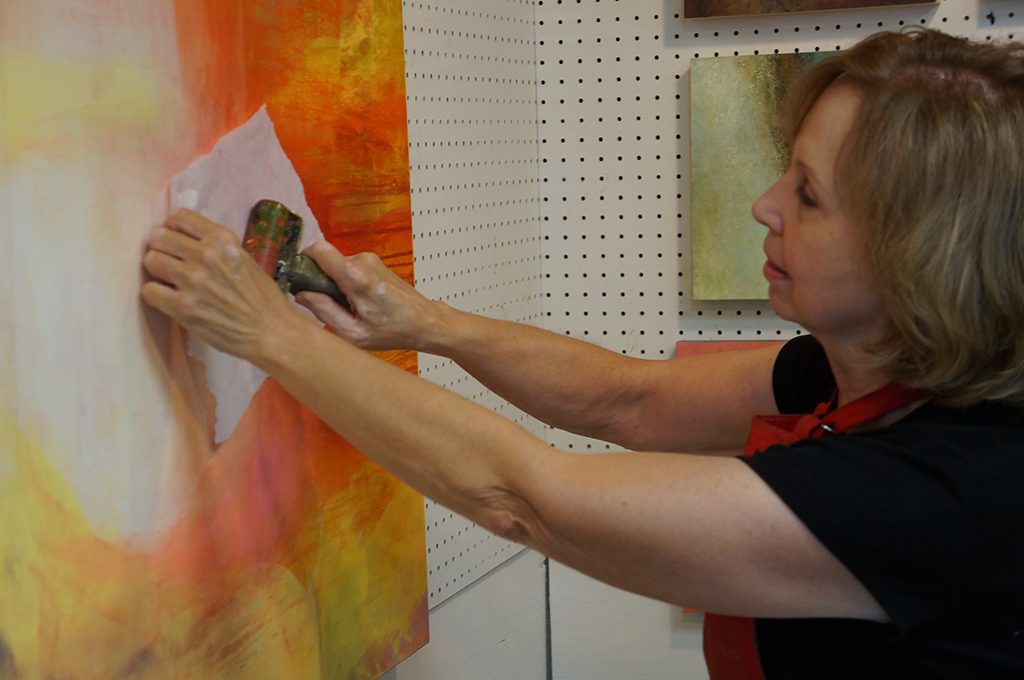 Doing_a_paint_transfer Voyage Chicago Chicago City Guide