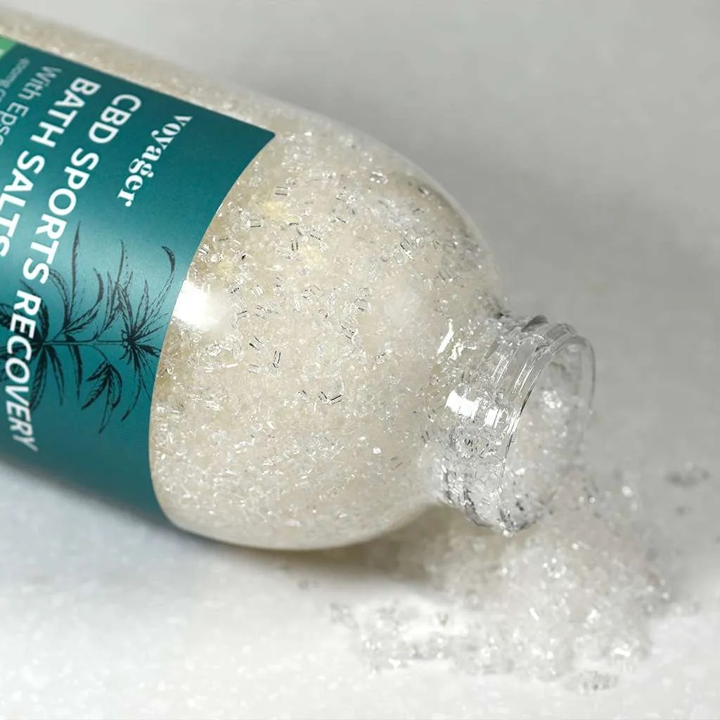 CBD Sports Recovery Bath Salts Voyager CBD