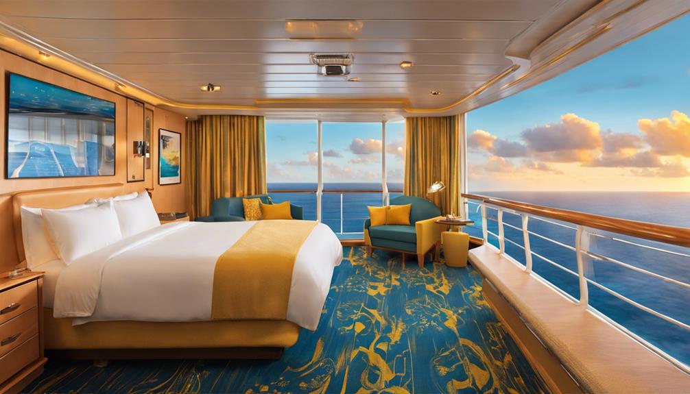 What Virtual Balconies Enhance on Royal Caribbean's Navigator of the