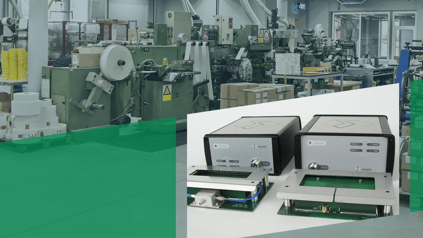 RAIN RFID and NFC Tag Production Process Overview Voyantic