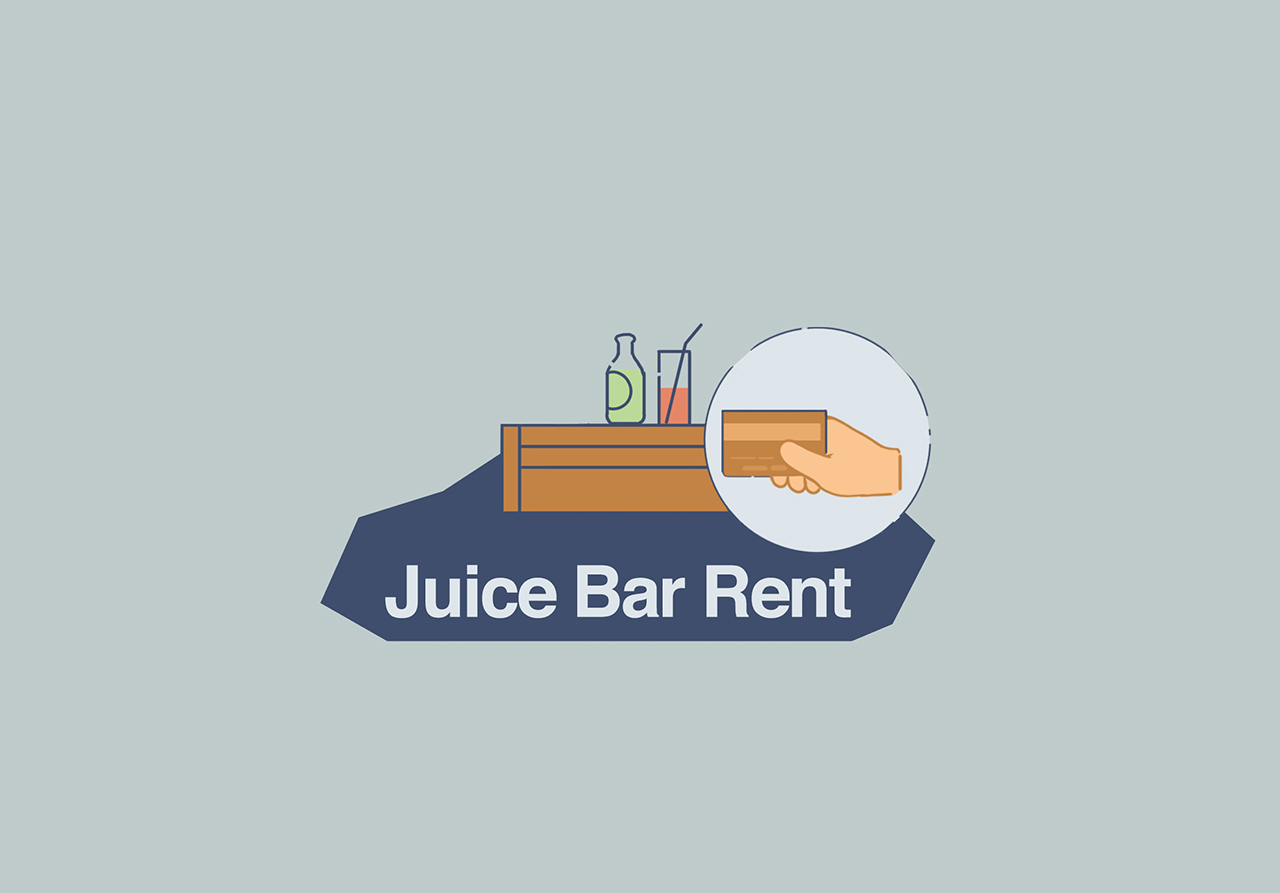 Juice Bar Rent Payment