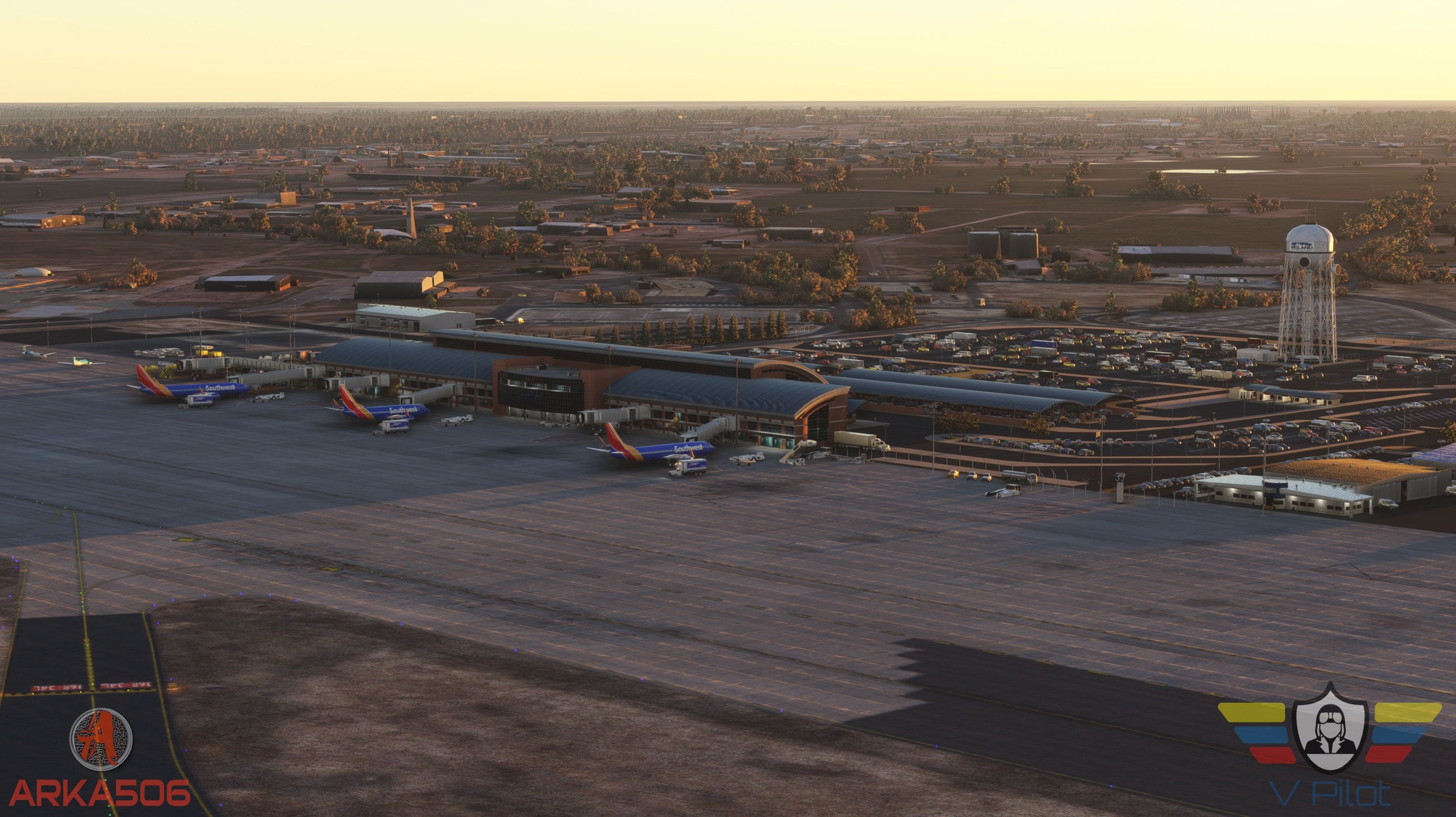 KMAF Midland International Air and Space Port V Pilot Designs