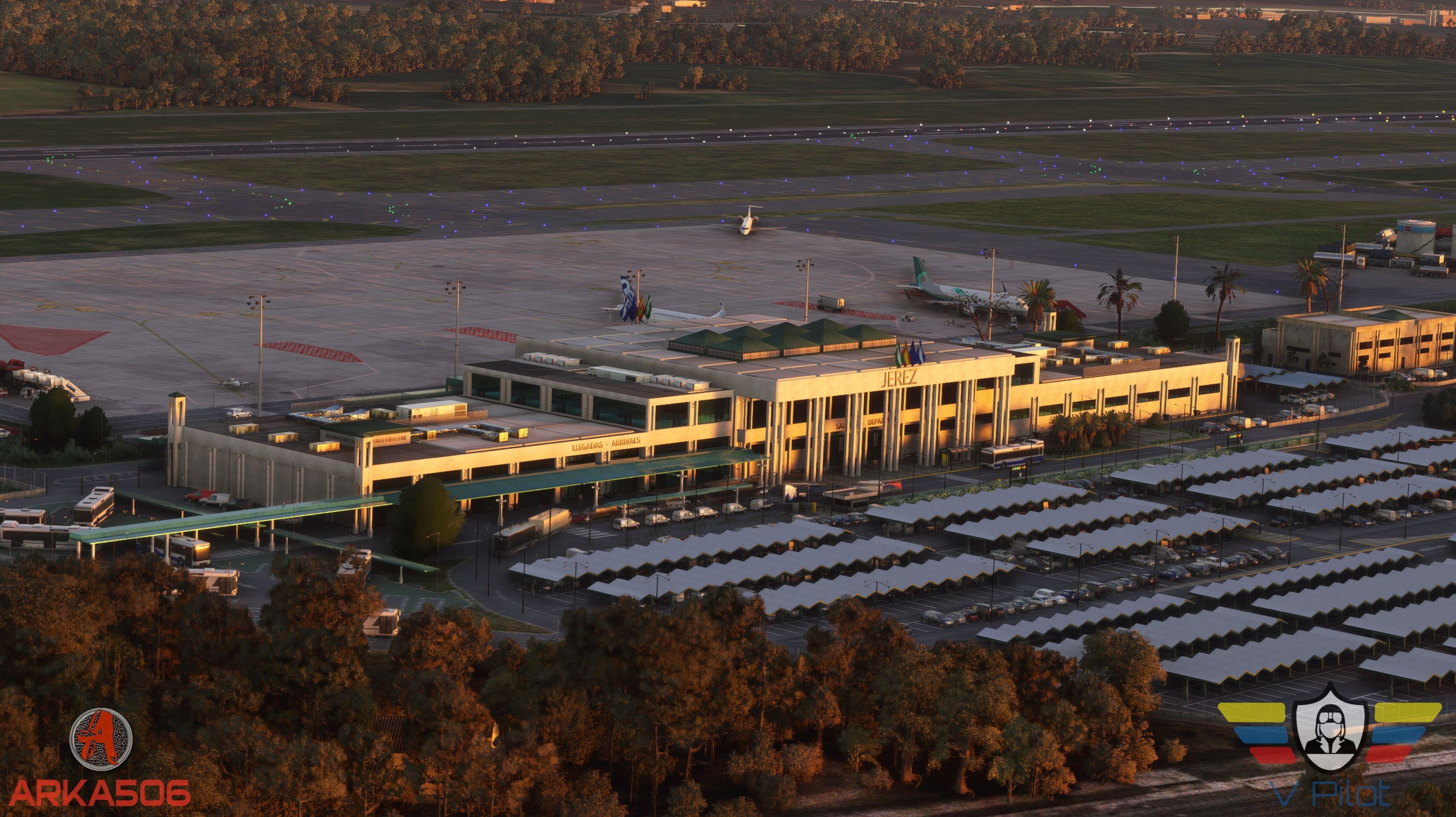LEJR Jerez Airport V Pilot Designs