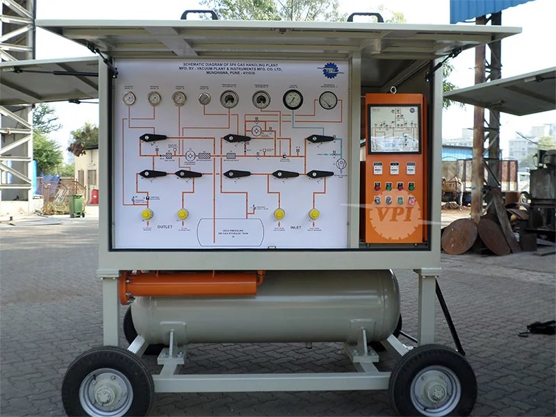 Vacuum Plant & Instruments Manufacturing Company Limited SF 6 Gas