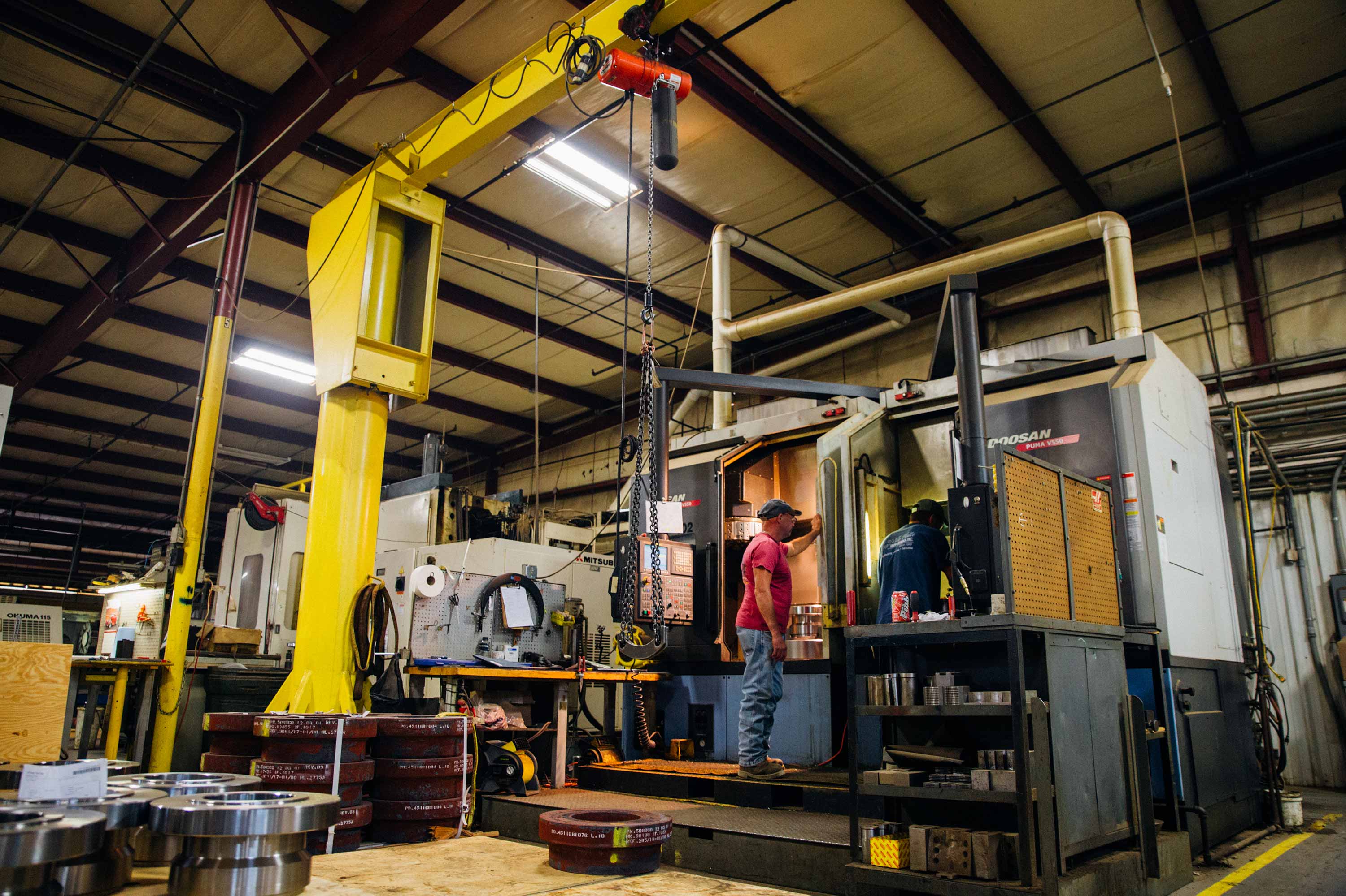 Machining Ville Platte Iron Works