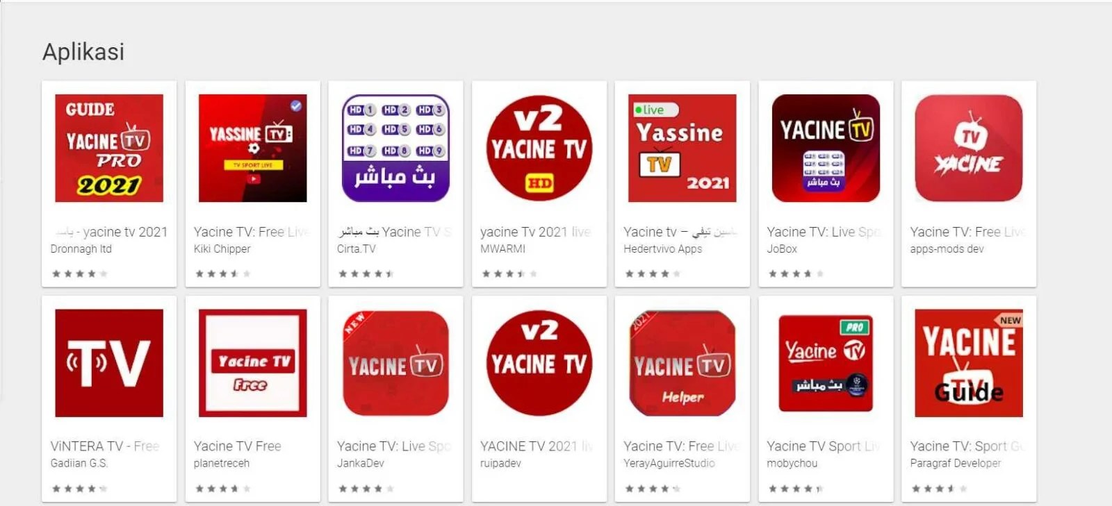 Yacine TV Apk Live Streaming Bola (Update Link) VPN.co.id