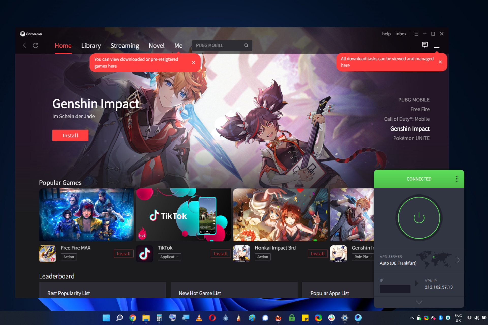 5 Best VPNs for GameLoop to Play Without Limitations