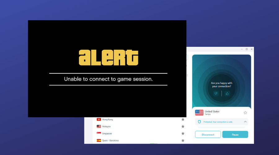 GTA is Not Working With a VPN? Here's How to Fix it Easily!