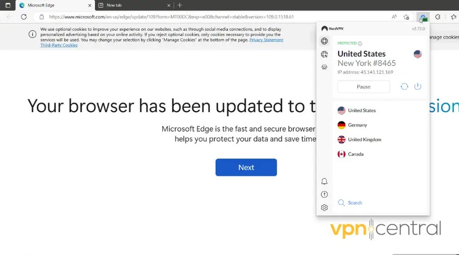 5 Best VPN Extensions for Edge [Meticulously Tested]