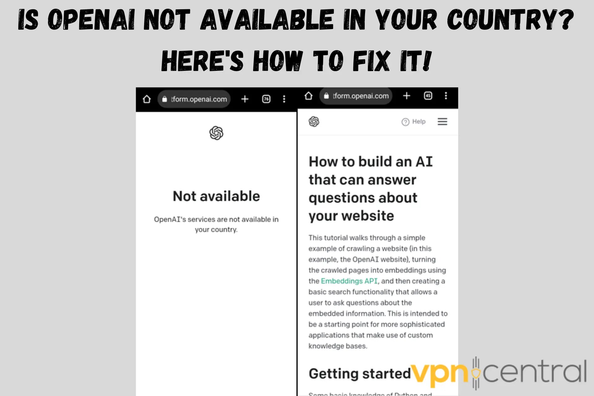OpenAI Not Available in Your Country? Unblock it Easily!