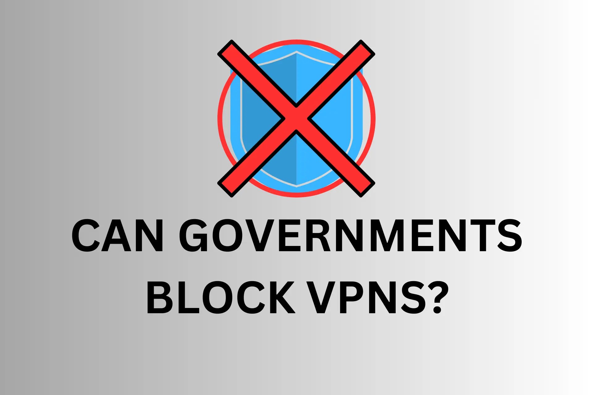 Can the Government Block VPNs? [and How To Bypass It]