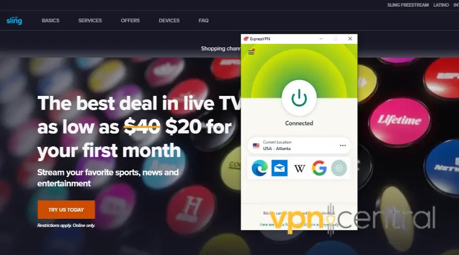 3 Easy Ways To Fix Sling TV Not Working With VPN [100]