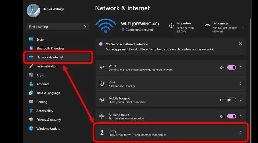 Fix: Proxy Server Cannot Establish a Connection With the Target