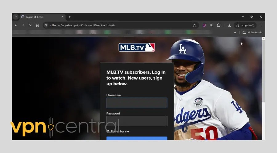 MLB TV VPN Not Working? Here's How To Fix It Fast!(03)