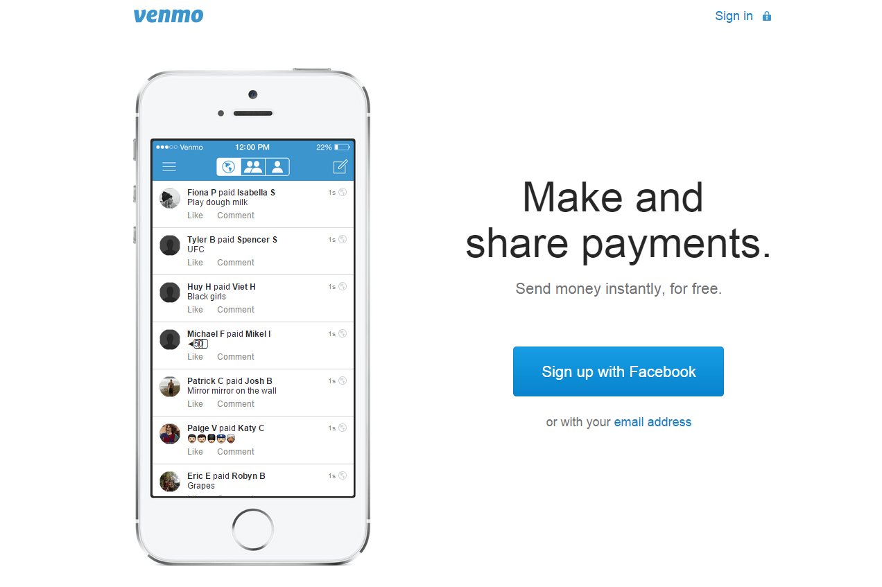 Venmo App Gets Touch ID Security