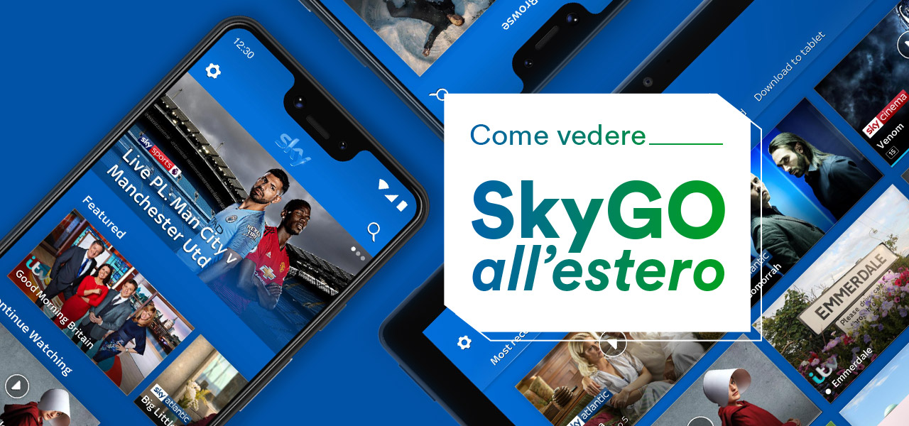 Come vedere Sky Go all'estero?