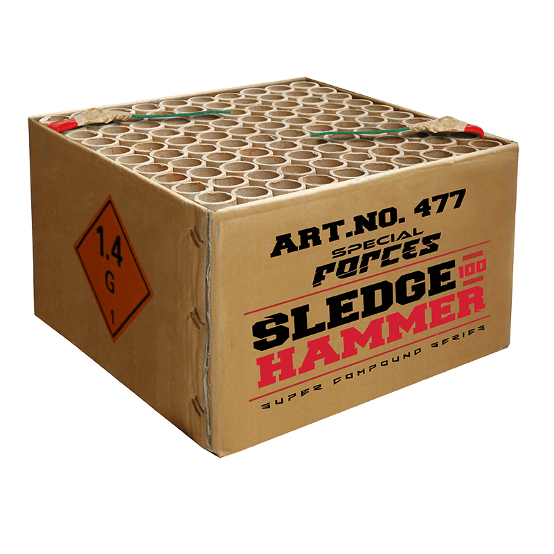 Sledge Hammer Meester Vuurwerk Lelystad Meester Vuurwerk