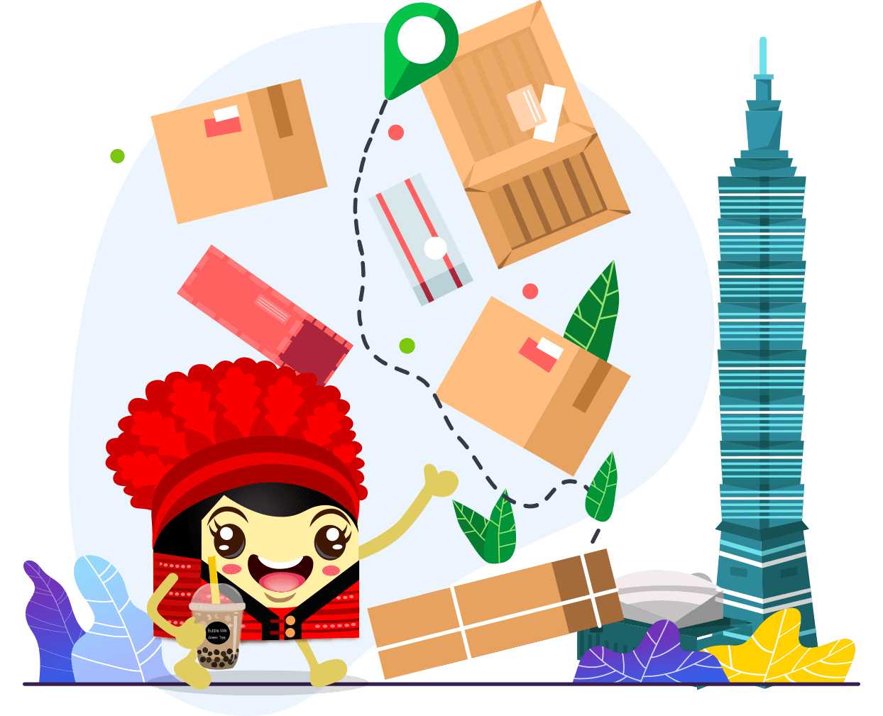 Shop from Taiwan and Ship directly to Singapore vPost