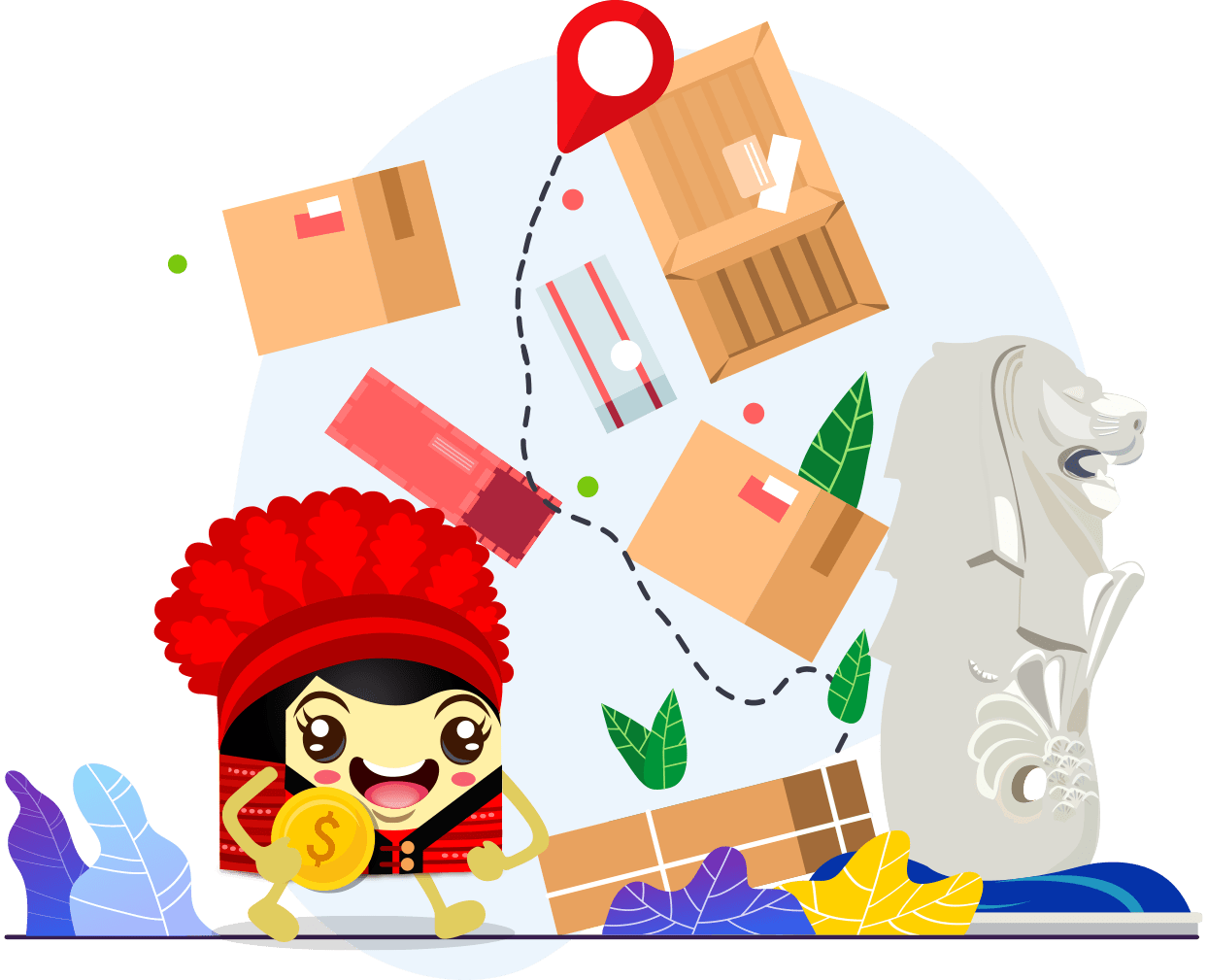 Shop from Taiwan and Ship directly to Singapore vPost