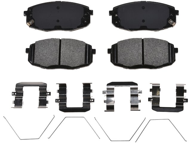 Front Brake Pad Set For 1720 Hyundai Kia Kona Forte Soul 2.0L 4 Cyl