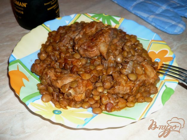 Чечевица с мясом в мультиварке рецепты с фото на