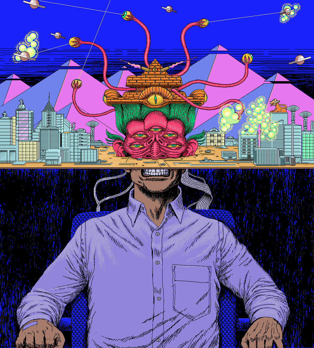 Escapism with VR digital fantasy as a shield from stark reality — ARVI VR