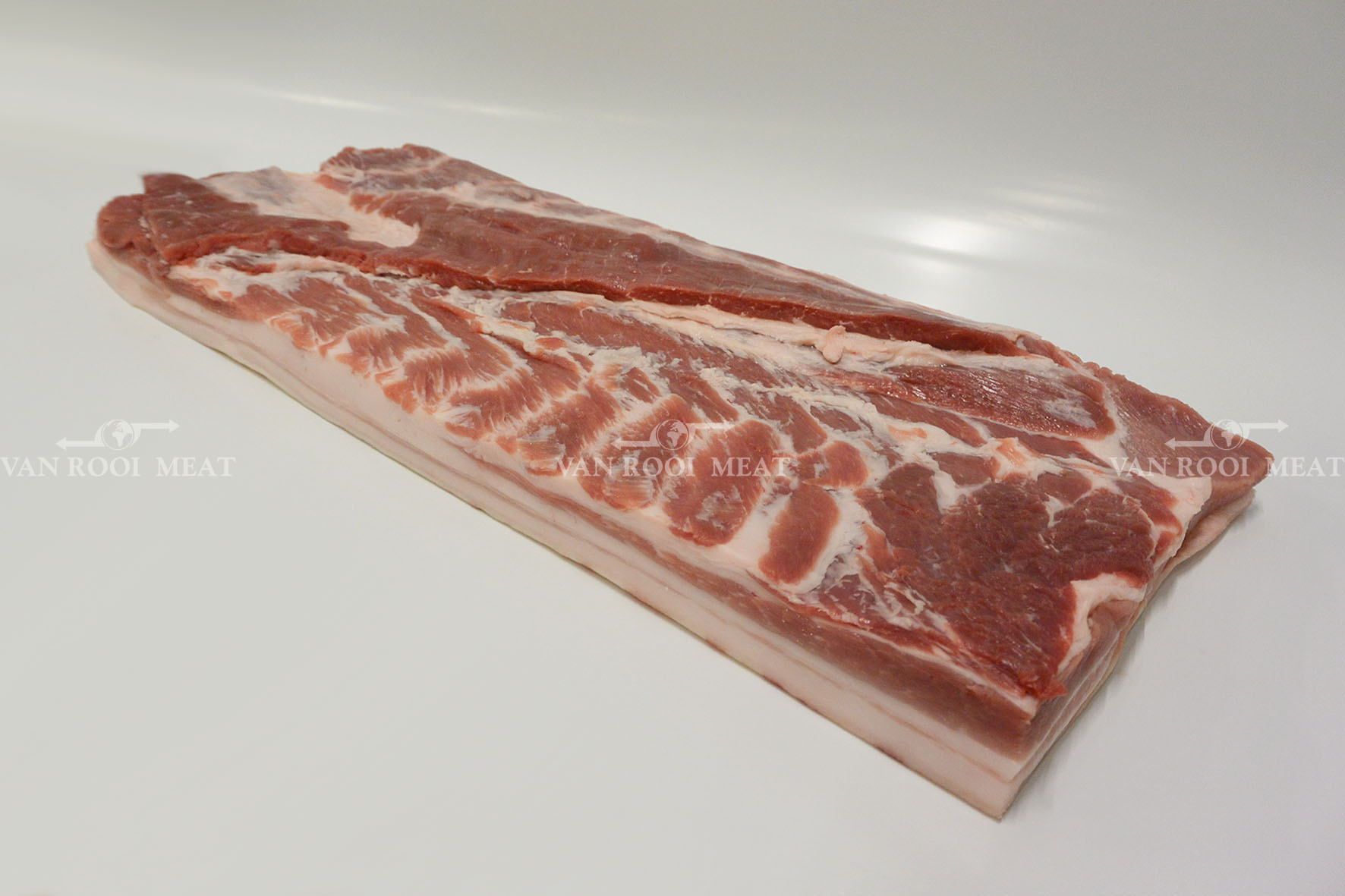 Belly A Sheet Ribbed Rind on 2454 VRC Meat Med
