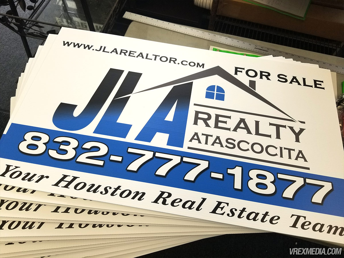 Yard Sign JLa Realty 1