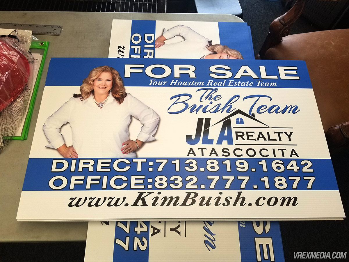 Yard Sign JLA Realty 2