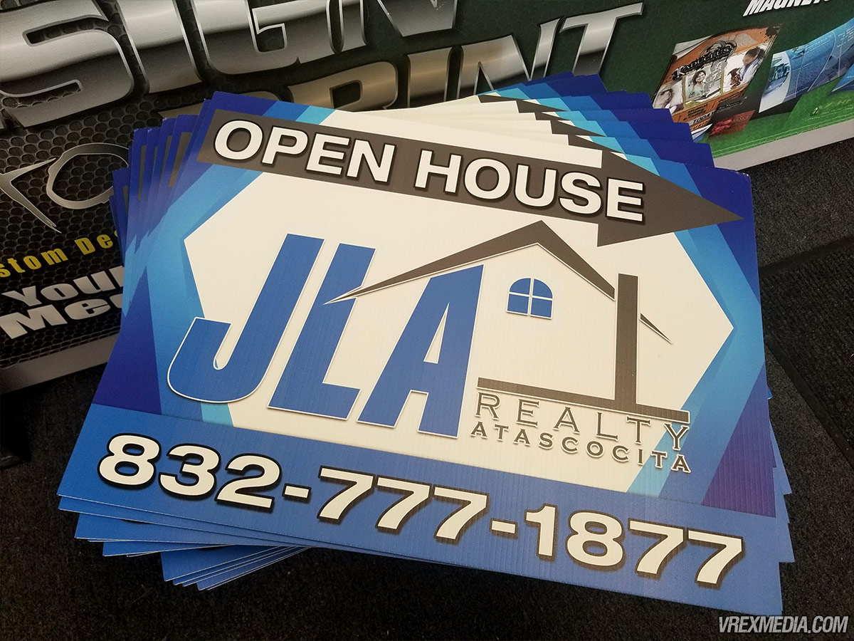 Yard Signs JLA Realy 3