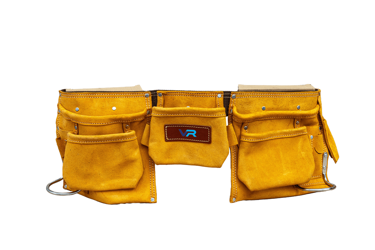 VR Suade Leather Tool Belt and Work Apron VR Fasteners